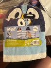 bluey hooded towel
