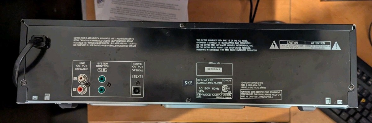 Kenwood CD-404 CD Changer for sale online | eBay