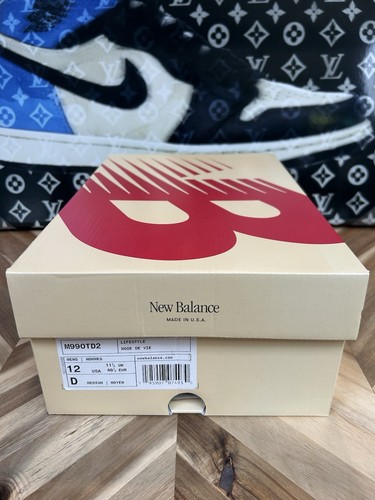 ALD x New Balance 990V2 Gray M990TD2 Hairy Suede Men’s 12 Made In USA Rare - Bild 7 von 7