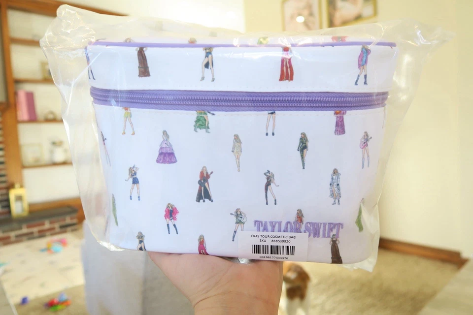 Taylor Swift The Eras Tour Cosmetic Makeup Travel Bag / BRAND NEW! Unopened Bag - Image 2 of 4