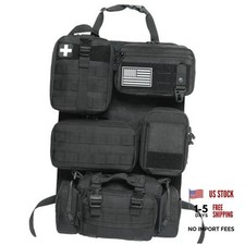 Universal Car Seat Back Organizer,Tactical Backseat Storage Organizers A