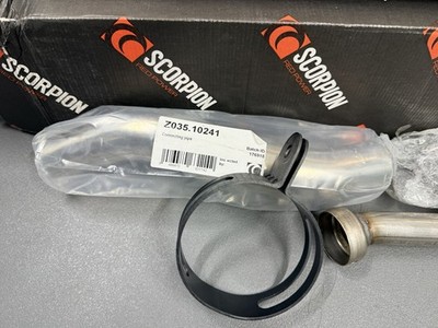 Scorpion Exhaust Round Slip-on Stainless Steel Kawasaki Ninja ZX