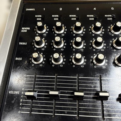 YAMAHA PM-200 8ch スプリングリバーブ内蔵ビンテージミキサー Exc】YAMAHA PM‑200 Vintage 8‑Ch Mixer w/ Spring Reverb +