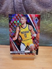 2023-24 Panini Phoenix Basketball Tyrese Haliburton #99 Red Cracked Ice 