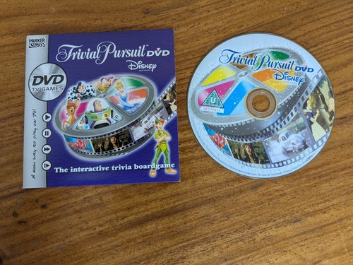 Disney Trivial Pursuit DVD Board Game - Quiz Children Kids - Picture 4 of 12