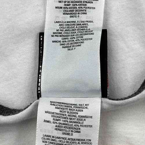 Camiseta Harley Davidson Manga Larga - Pequeña Algodón Blanco - Imagen 4 de 8