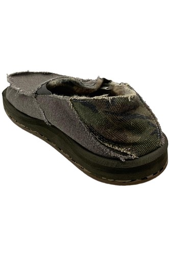 Sanuk Men's Donny Camo Chill Loafers Militant - Picture 3 of 3