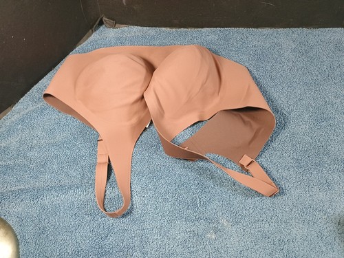 Knix Revolution V-Neck Bra XL Color: Sola Brown NWTs Adj Straps Hook & Eye - Picture 9 of 10