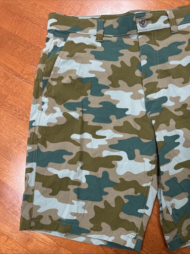 Pantalones Cortos Eddie Bauer Travex Para Hombre Talla 32 Verde Camuflaje - Imagen 2 de 12
