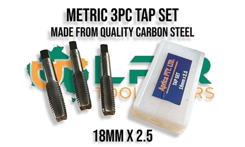 Metric Tap Sets (Carbon Steel) from 2 to 20mm [3 leads] Standard & fine threads - Picture 33 of 35