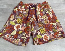 Patagonia Girl's Boardie Shorts Lupita Scented Geranium Size 12