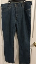 Levi's Men's 511 38x30 Original Straight Fit Jeans - Dark Wash