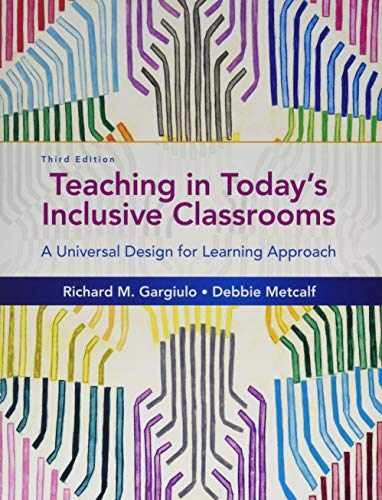 Teaching in Today's Inclusive - Paperback, by Gargiulo Richard; Metcalf - Good - Imagen 1 de 2