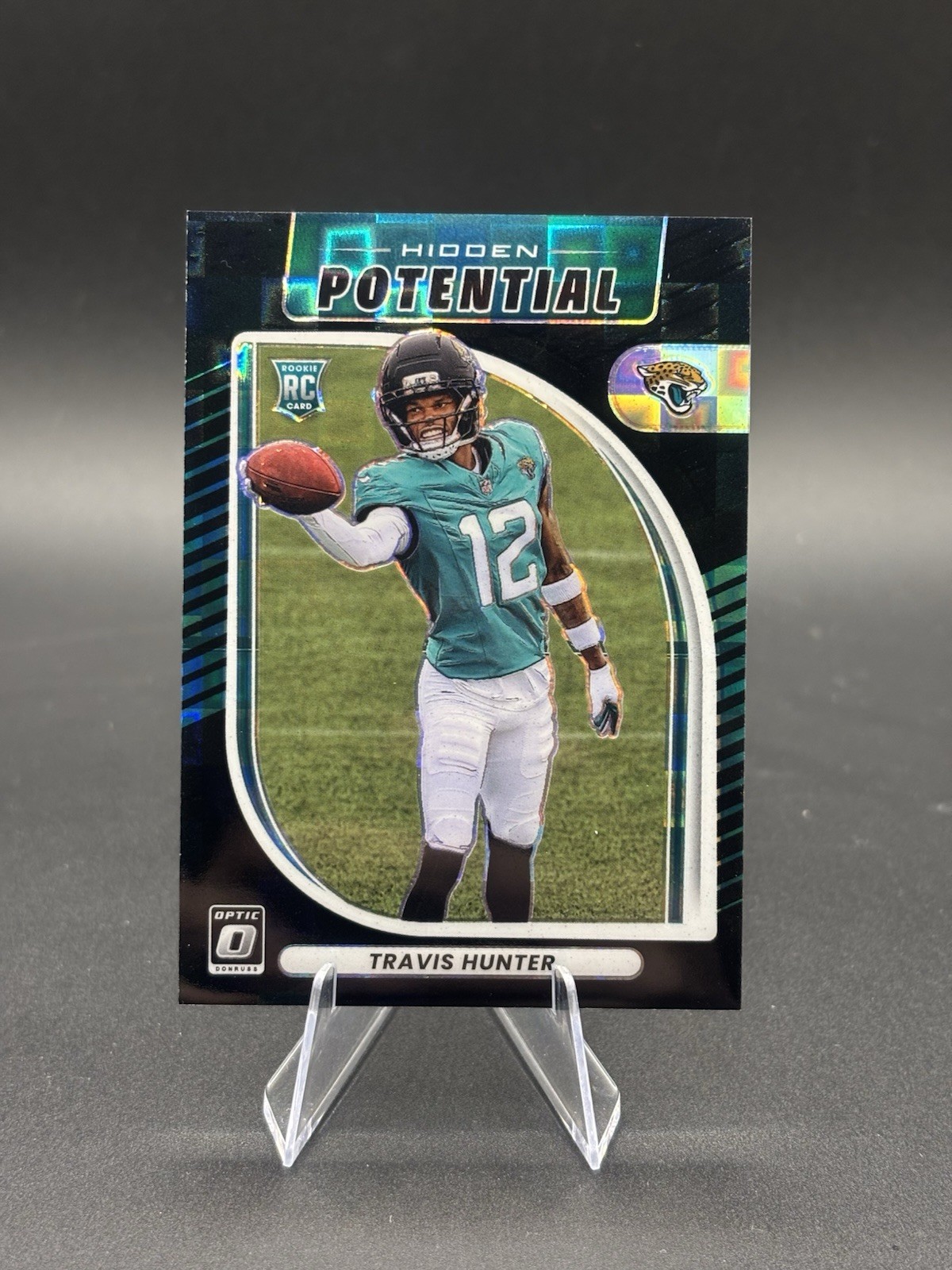2025 Optic-Travis Hunter Hidden Potential No.3 Black Pandora #’d/149