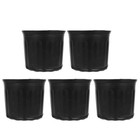 5pcs Plastic Plant Nursery Pots Succulent Plant Planting Pots Gardening Planters