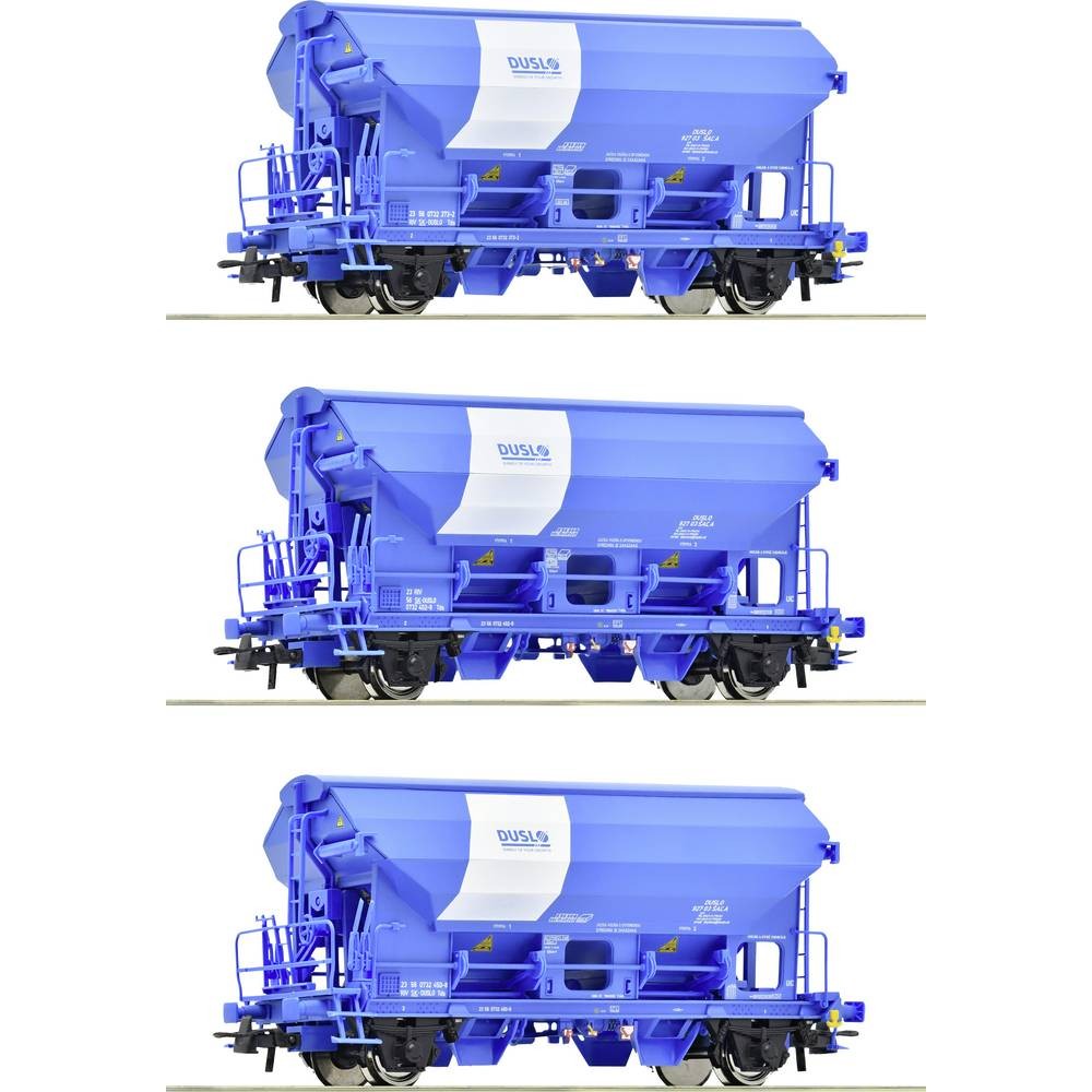 Roco 6600134 H0 3er-Комплект Швенкдахваген для Дасло