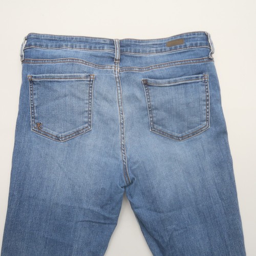 Kut from the Kloth Womens Catherine Boyfriend Jeans Size 10 Distressed Mid Rise - Picture 4 of 10