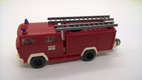 Wiking 610 Magirus LF 16 camión de bomberos rojo blanco (24) - Imagen 1 de 3