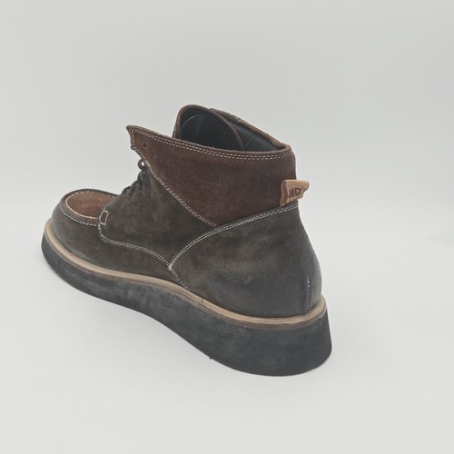 Zapatos Hombre Moma 42 Botines Marrón Café Ante 106AB - Imagen 4 de 6