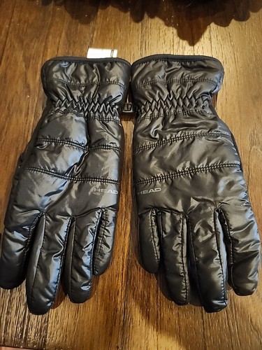 Neu mit Etikett Head wasserdichte Hybrid-Damenhandschuhe schwarz Medium geöffnet - Bild 3 von 3