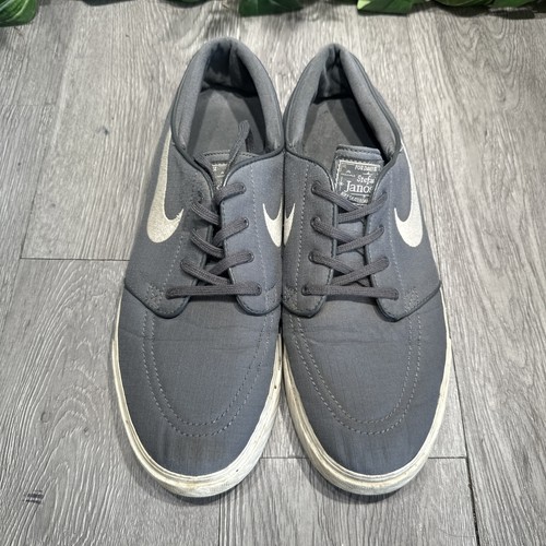 Nike SB Stefan Janoski Zoom Shoes 615957-019 Men’s Size 11 Grey Canvas - Picture 2 of 10