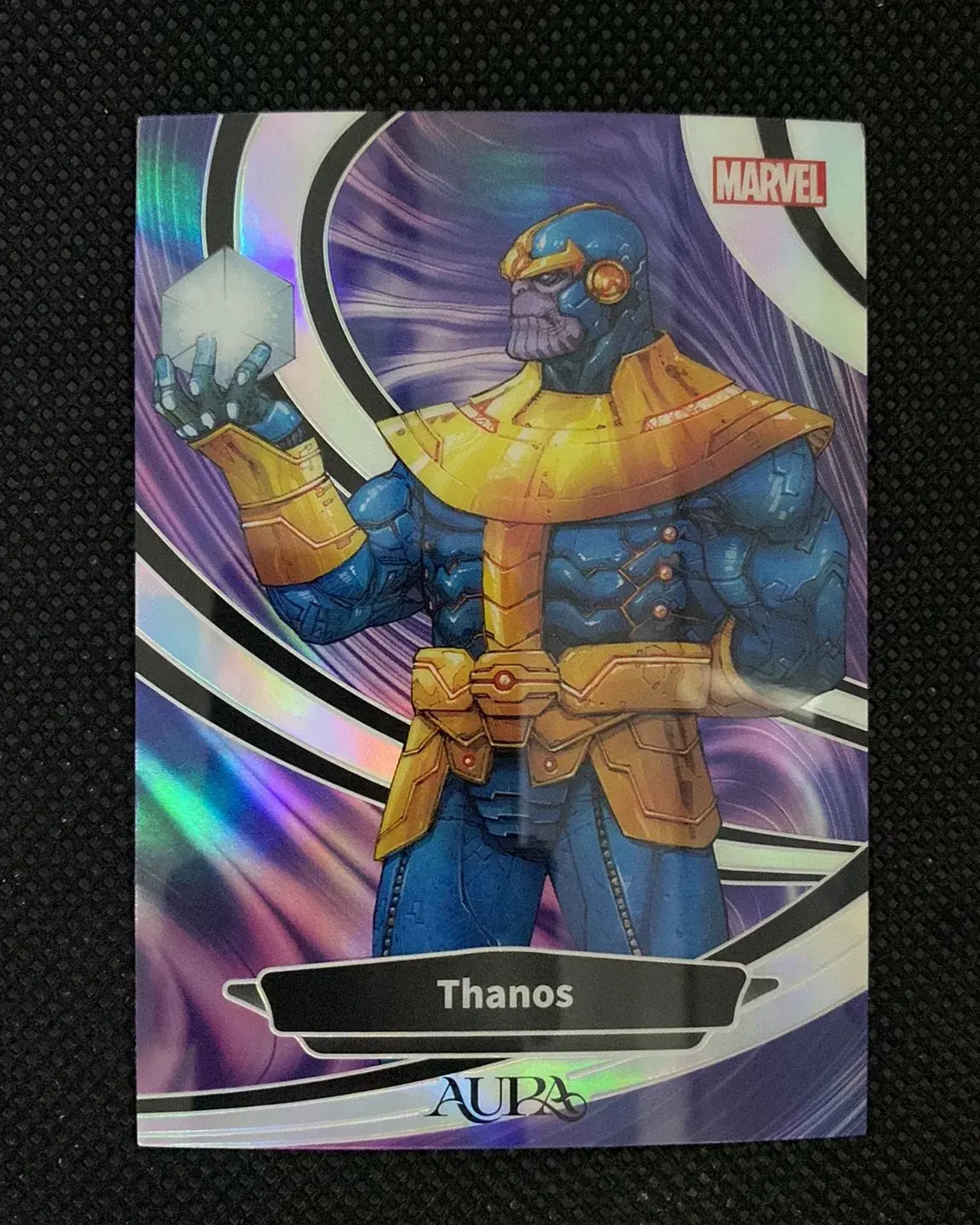 2025 Kakawow Aura Marvel Purple Refractor Base card #AM-IP-69 Thanos 44/45 OB