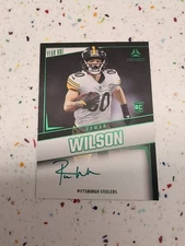 2024 Panini Luminance - Year One Signatures Roman Wilson On Card Auto Steelers