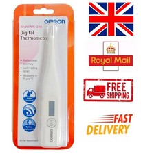 Omron Thermometer MC 246 Digital Basic Thermometer Oral Underarm Water Resistant