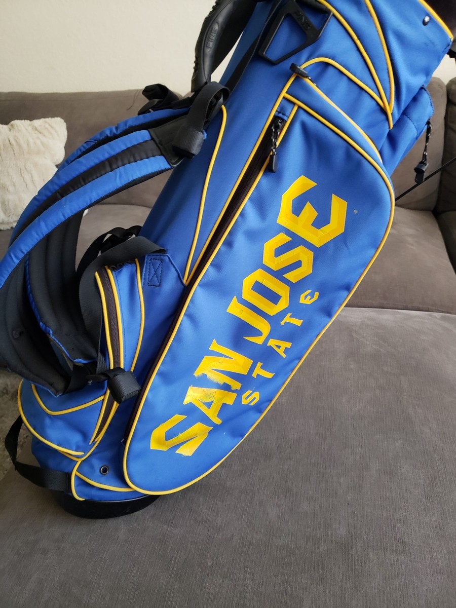 RARE!! San Jose State Spartans Golf Bag - Ping Voyage 4 Way Bag