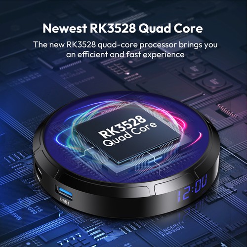 2025 Android14 Smart TV BOX 4+128G 1000M 2.4G/5G WIFI6 Media Player Octa Core US - Picture 32 of 45