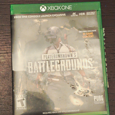 PlayerUnknown's Battlegrounds Xbox One (2018) T Shooter NTSC HDR w/ Case