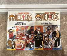 One Piece English Manga Vol 1-6 (3 in 1)