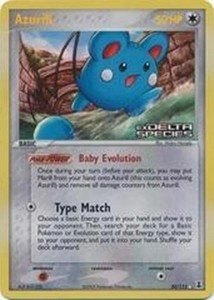 Azurill - 20/113 - Pokemon Delta Species Reverse Holo Rare NM