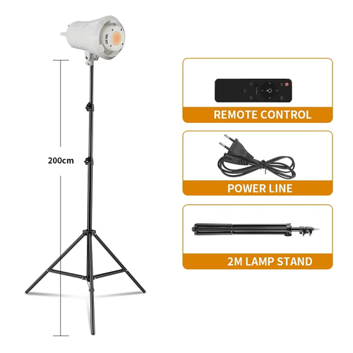 65CM Bowens Mount Softbox Kit 100W Lamp Lantern Elinchrom Quick Ball Diffuser So - Picture 21 of 33