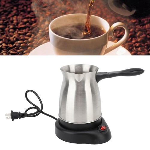 Elektrische Türkische Kaffeemaschine 600ml Edelstahl Elektrischer Türkischer Kaffee USA - Bild 18 von 23