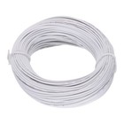 UL1007 24AWG Gauge Stranded Hook-Up Wire PVC Tinned Copper Wire 30m/100ft White
