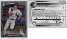 2025 Bowman Chrome Prospects Steel Metal Refractor /100 Kyle Teel #BCP-118