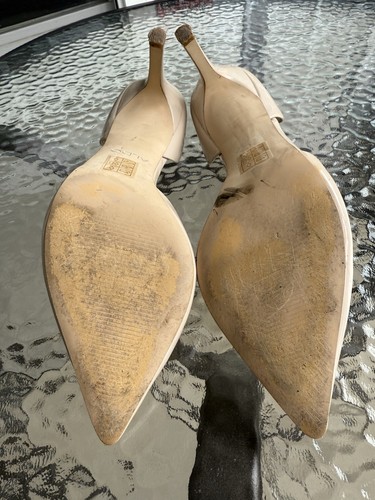Aldo Beige Patent Leather DOrsay Pumps 9.0 - Picture 24 of 24