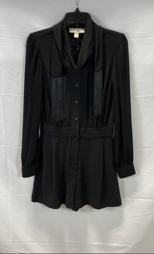 Michael Kors Womens Black Romper Size 2