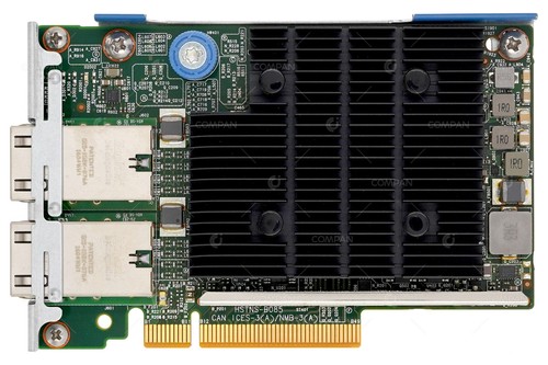 854177-001  HP DUAL PORT 10GB RJ-45 535FLR-T FLEXIBLELOM ETHERNET ADAPTER - Bild 2 von 7