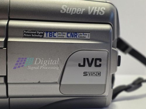 JVC GR-SXMS20U Super VHS-C Camcorder 400x Zoom Made Japan Stabilizer Silver - Picture 3 of 11