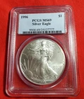 1996 $1 American Silver Eagle PCGS MS69 Rarest Year *840*
