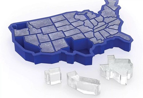 U Ice of A - Silicone Ice Cube Tray Mold BPA Free United States - Picture 4 of 10
