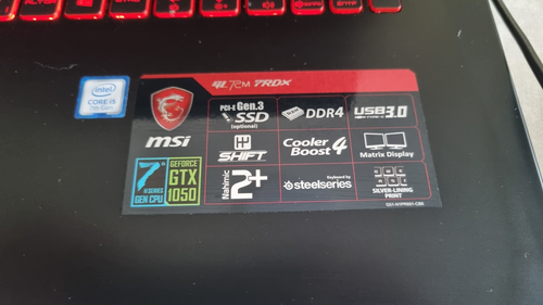MSI GL72 7RDX - Bild 11 von 13