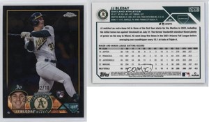 2023 Topps Chrome Update Sapphire Edition Black /10 JJ Bleday #USCS330 Rookie RC