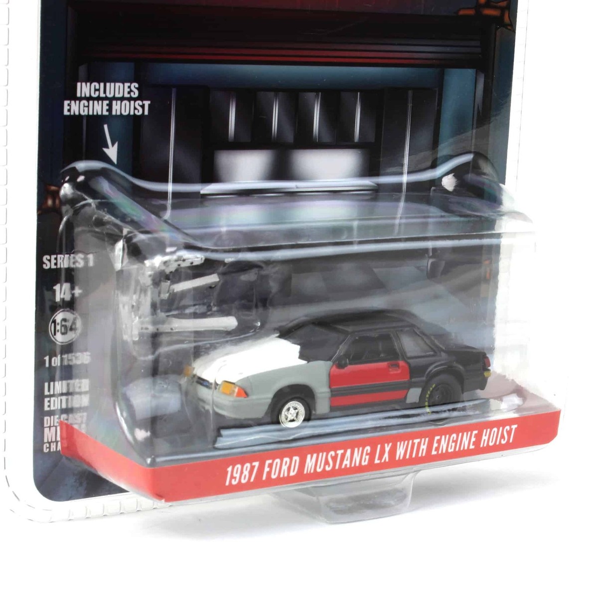 ☆ 1/64 Garage Item M NEW 1:64 Scale Car Model Showroom LED Garage Scene Two-level