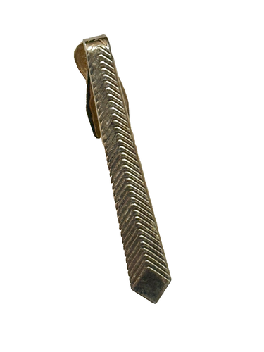 Pin de corbata vintage NIPPY CLIP tono dorado decorativo - Imagen 8 de 12