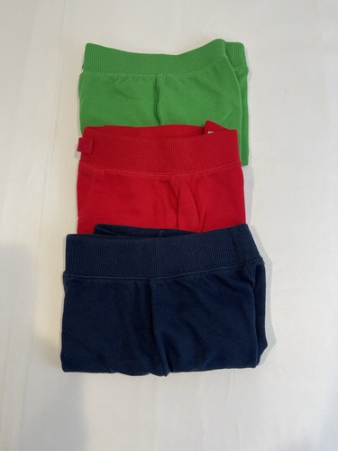 Pantalones Cortos Tejidos Cintura Elástica Verde Azul Marino y Rojo Old Navy Niños Talla 4 (LOTE DE 3 Piezas) - Imagen 1 de 16