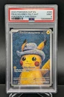 Pokemon PSA 9 Mint Pikachu with Grey Felt Hat 085 SVP Black Star Promo Card