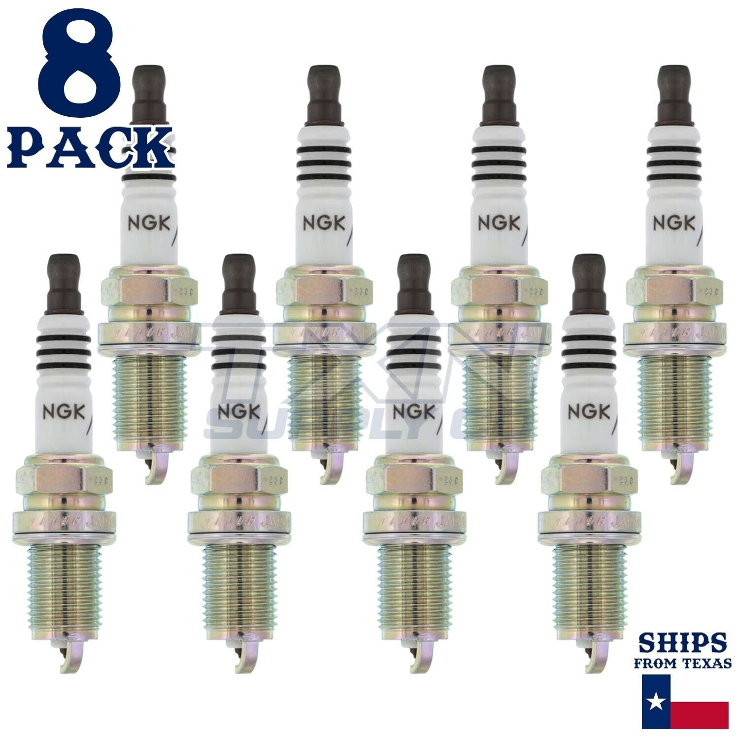 8 Pack NGK Iridium IX Spark Plugs 2004-2005 for BMW 645Ci 4.4L V8